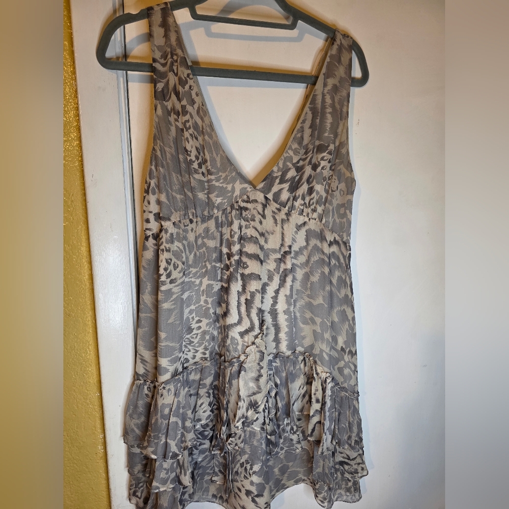 Elizabeth And James Animal Print Dress